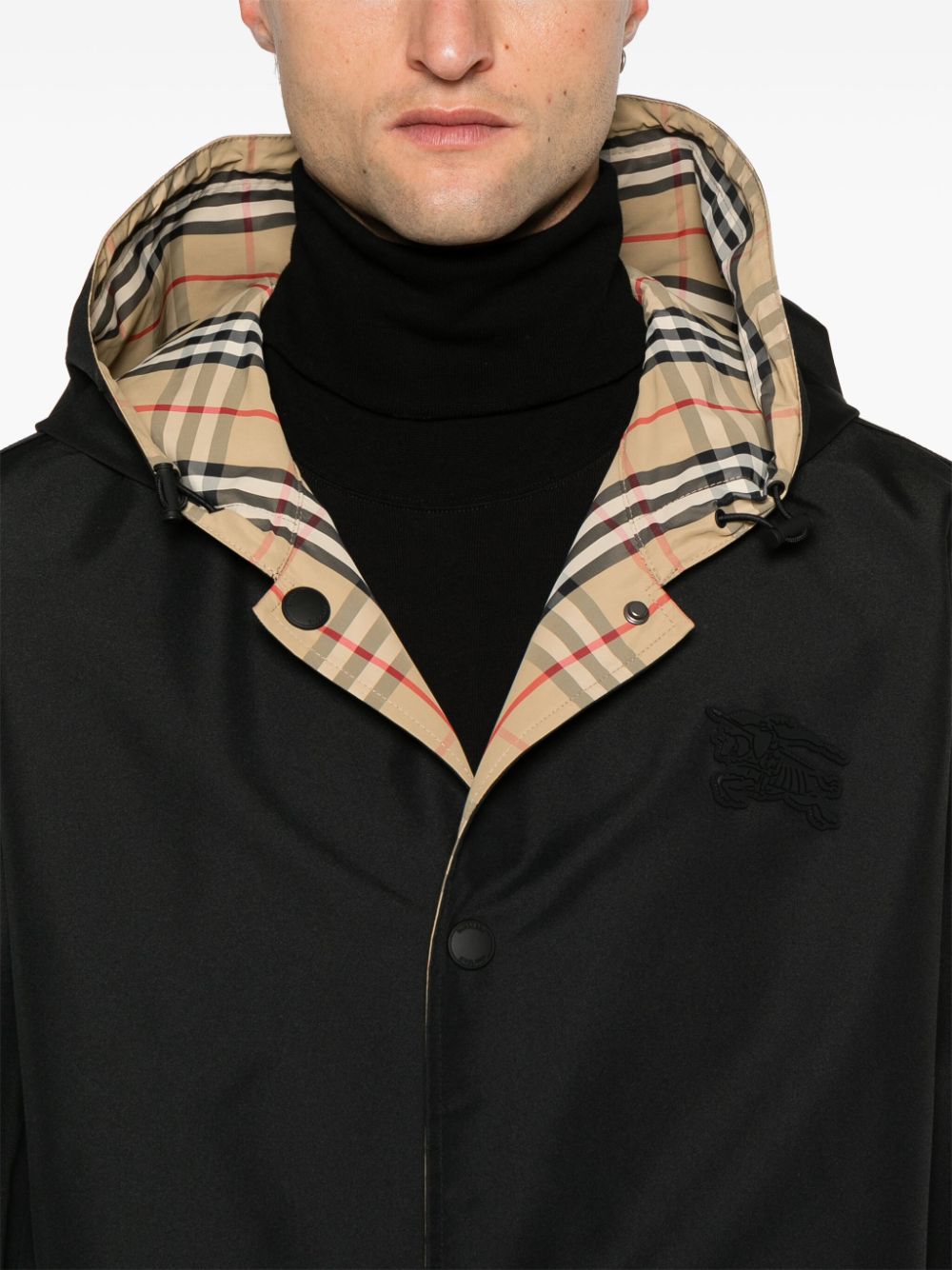 Burberry Beige Vintage Check Reversible Jacket image 2