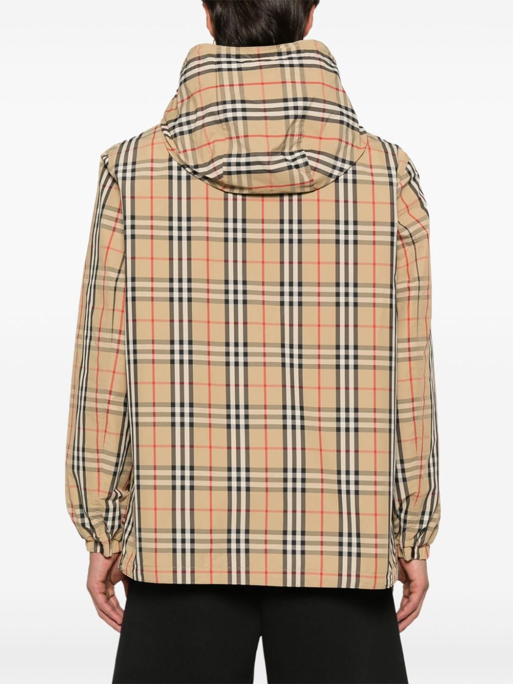 Burberry Beige Vintage Check Reversible Jacket image 5