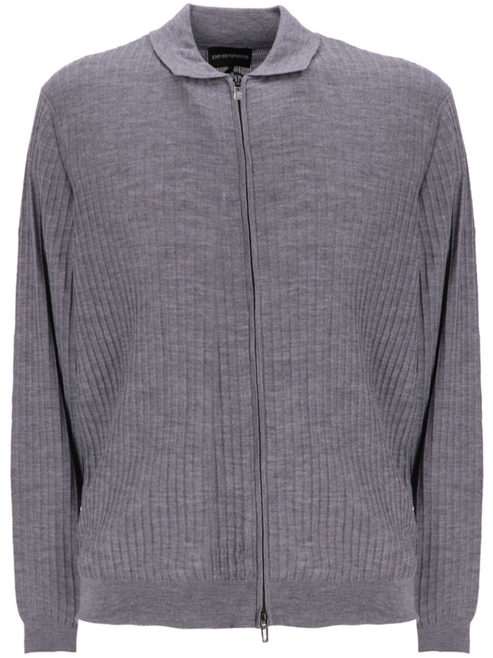 Emporio Armani Capsule Wool Cardigan - Grey image 0