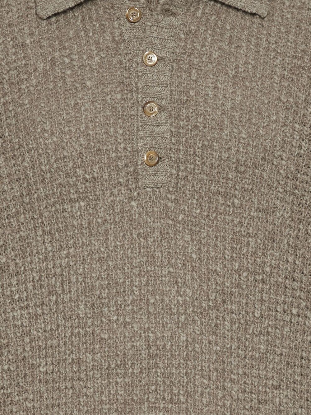 Brunello Cucinelli Cashmere Blend Polo Sweater image 1