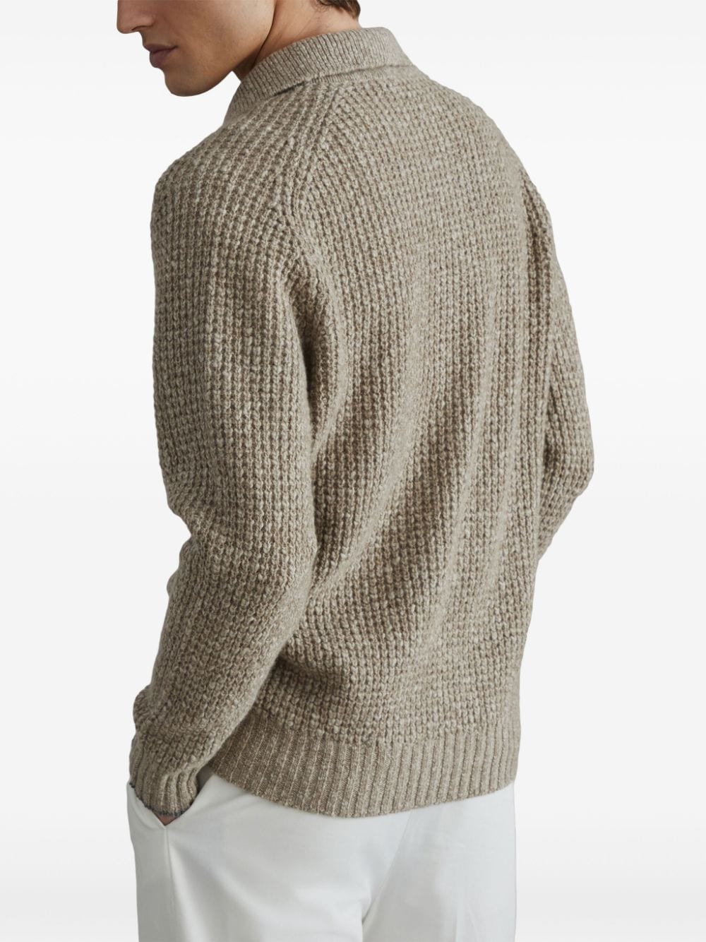 Brunello Cucinelli Cashmere Blend Polo Sweater image 5