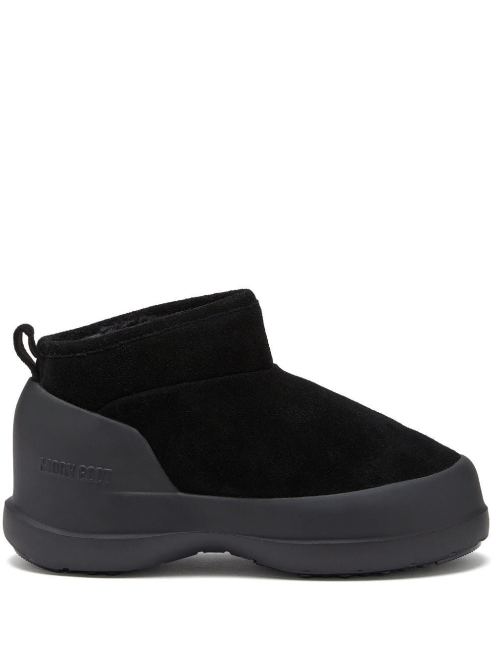 MOON BOOT CAPSULE Low Suede Snow Boots - Black image 0