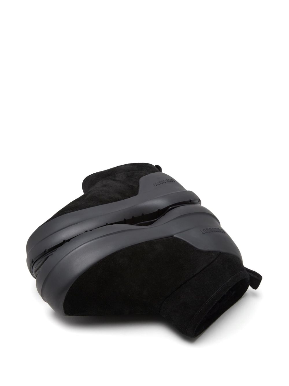 MOON BOOT CAPSULE Low Suede Snow Boots - Black image 3