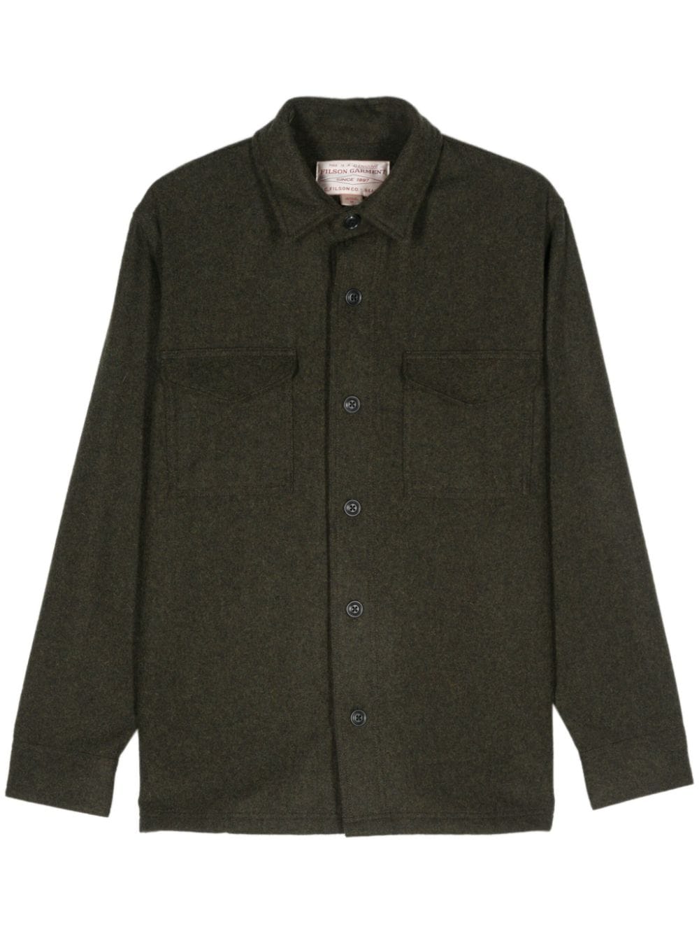 Filson Men's Green Wool Field Jacket image 0