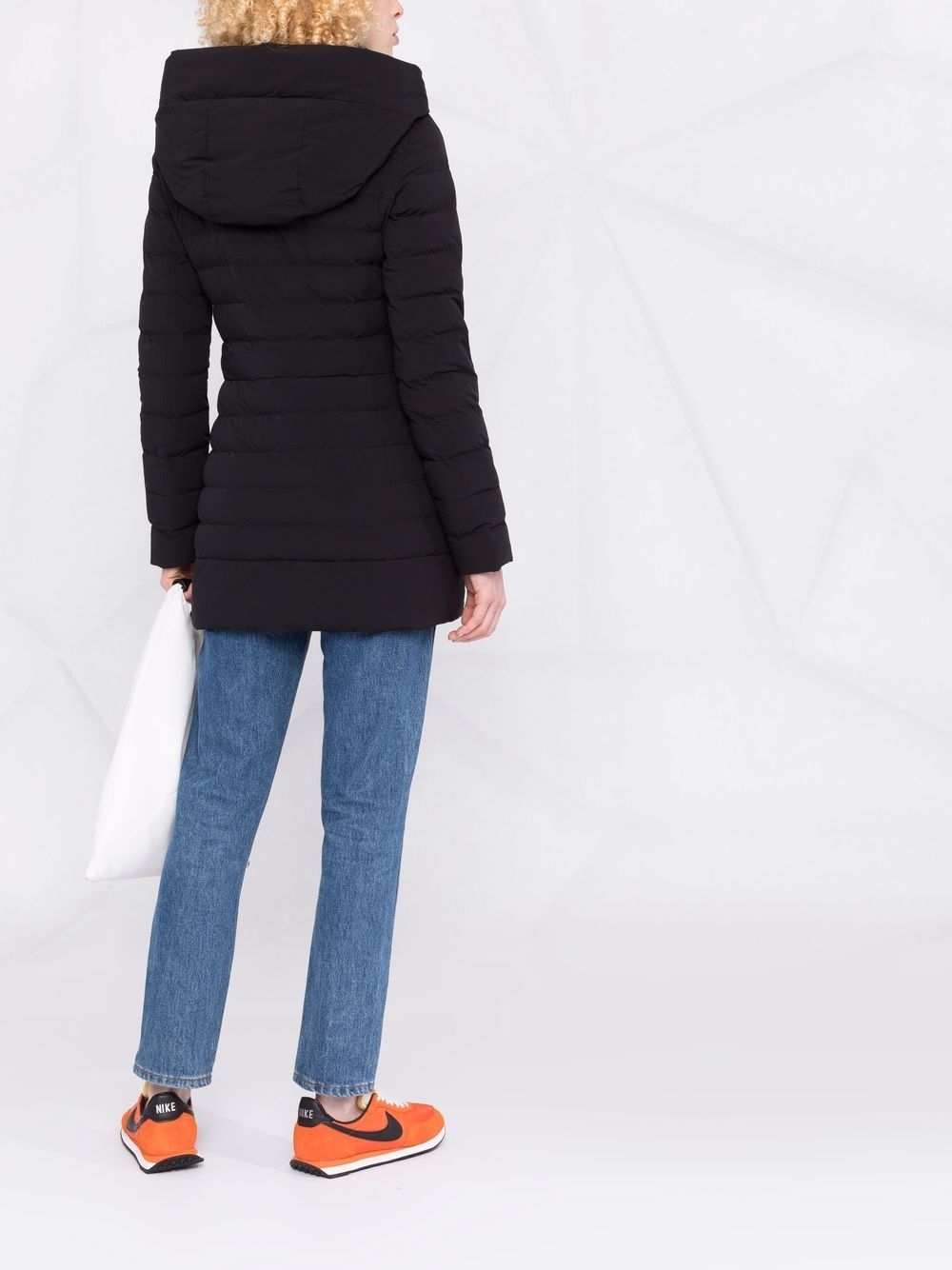 Peuterey Black Padded Long Sleeve Coat image 1