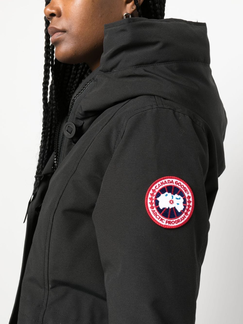 Canada Goose Black Down-Filled Winter Coat image 3