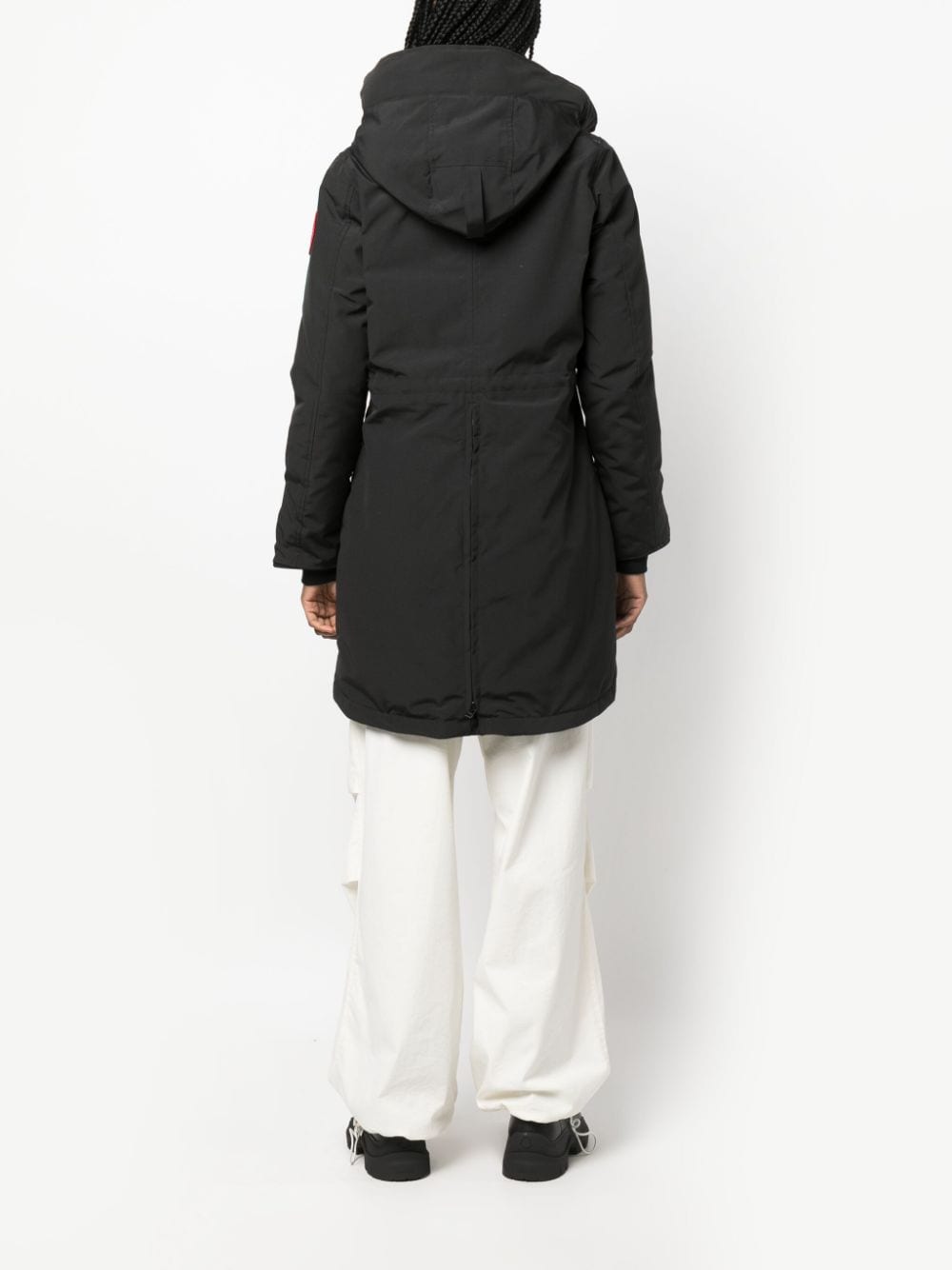 Canada Goose Black Down-Filled Winter Coat image 6