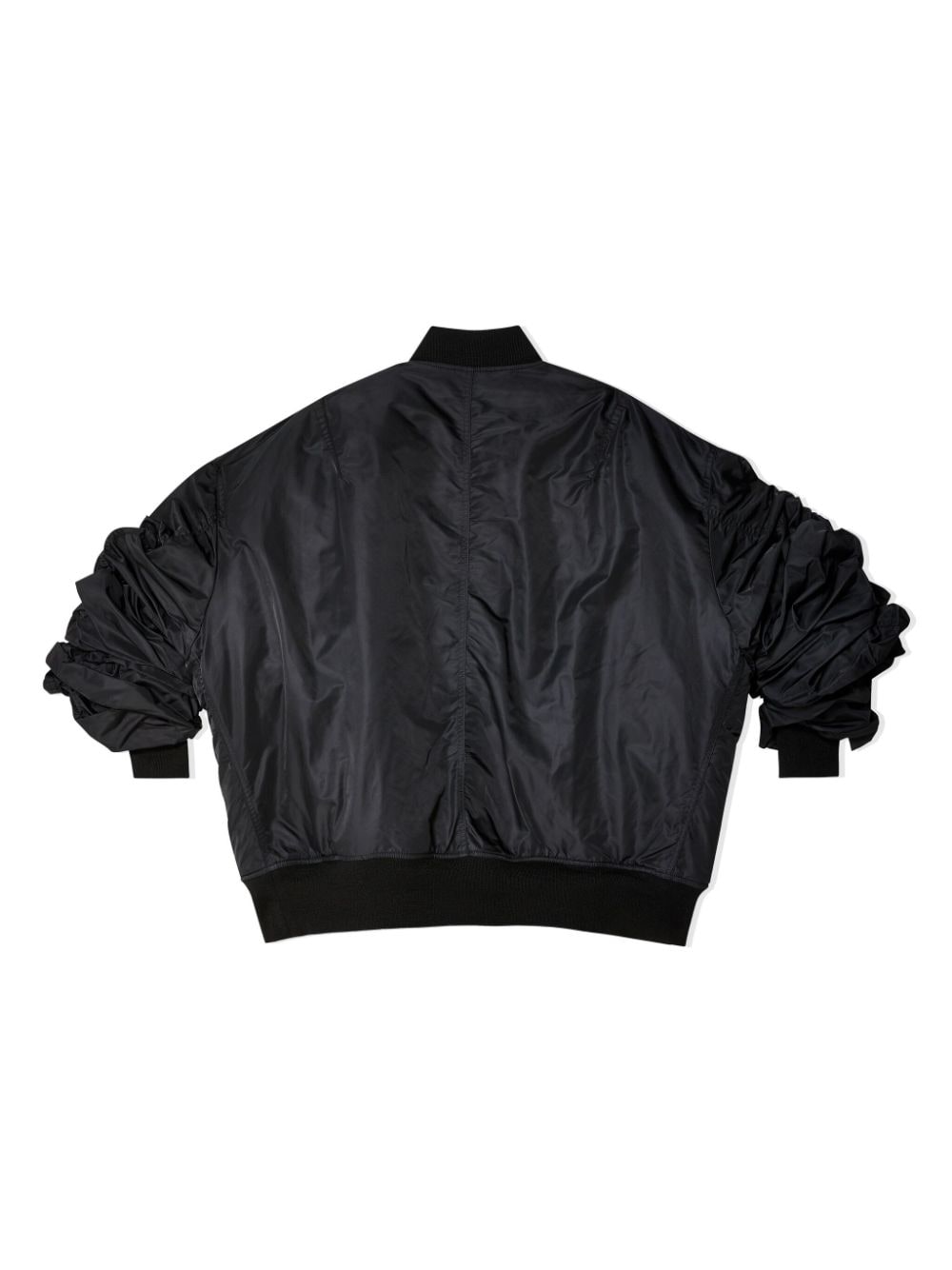 Junya Watanabe Black Short Sleeve Zip-Up Jacket image 1