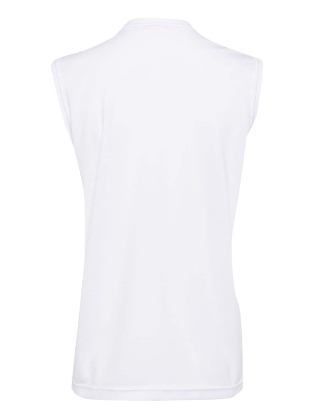 Comme des Garçons White Ruffled Top image 1