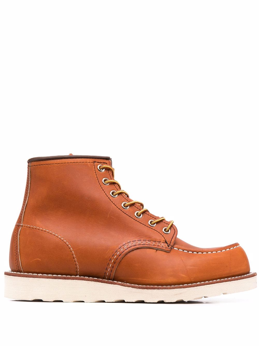 Red Wing Heritage Men's Classic Moc Toe Leather Boots - Brown image 0