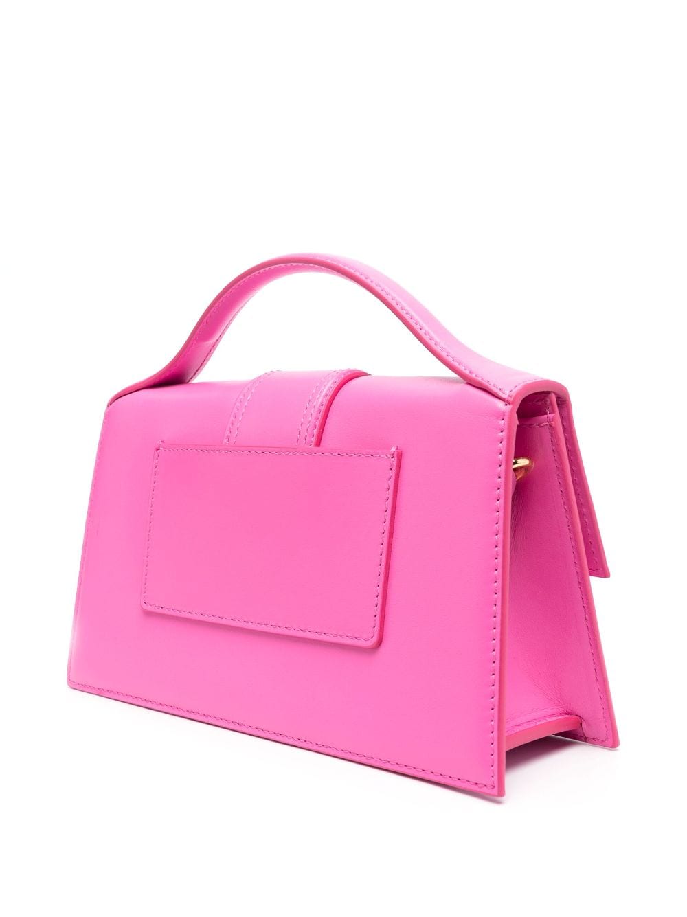 JACQUEMUS Le Chiquito Calfskin Shoulder Bag - Fuchsia image 2