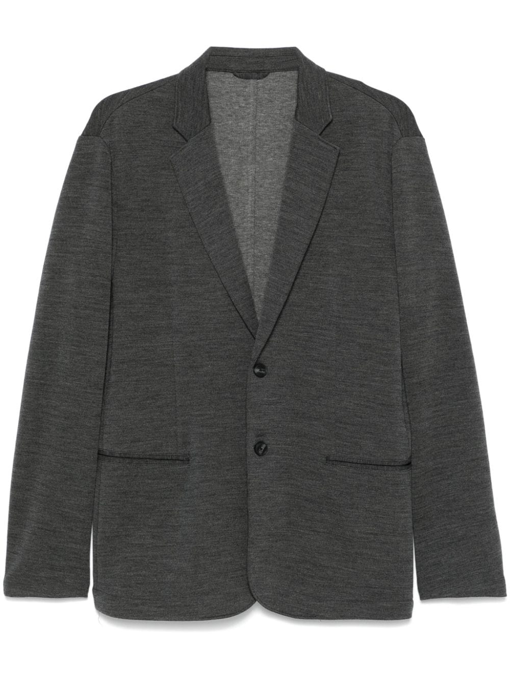 Emporio Armani Capsule Grey Wool Blend Jacket image 0