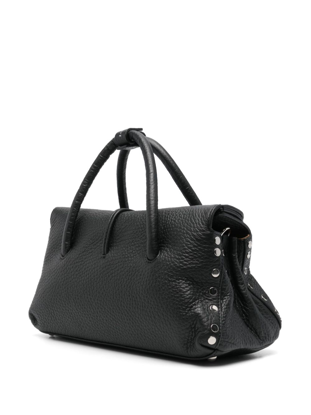 Zanellato Alma Centauro Black Leather Handbag image 1