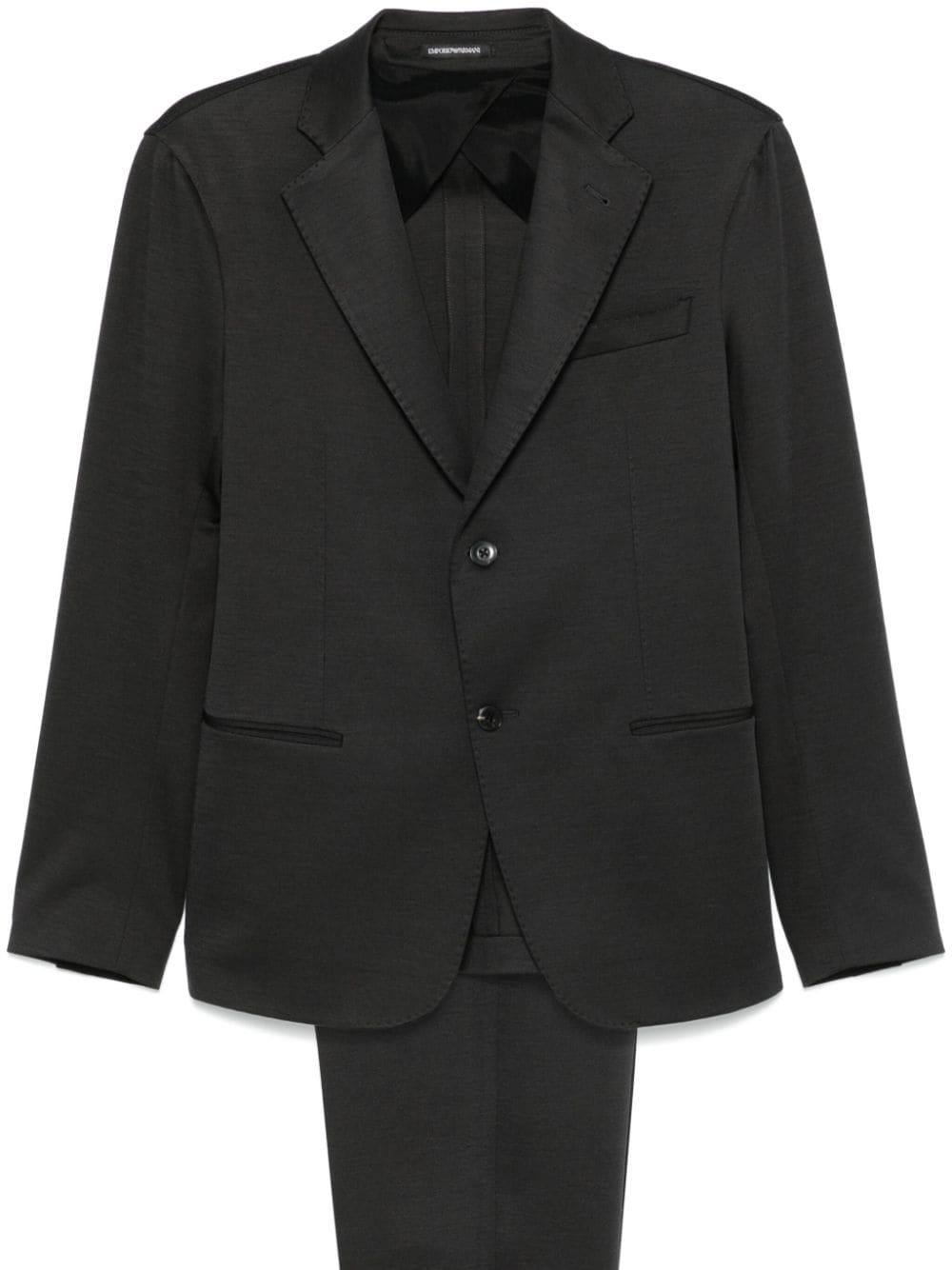 Emporio Armani Two-Piece Suit in Charcoal Grey image 0