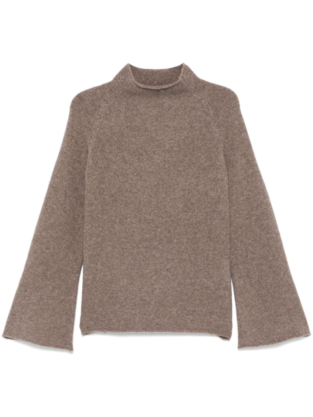 FILIPPA K Grey Mock Neck Long Sleeve Sweater image 0