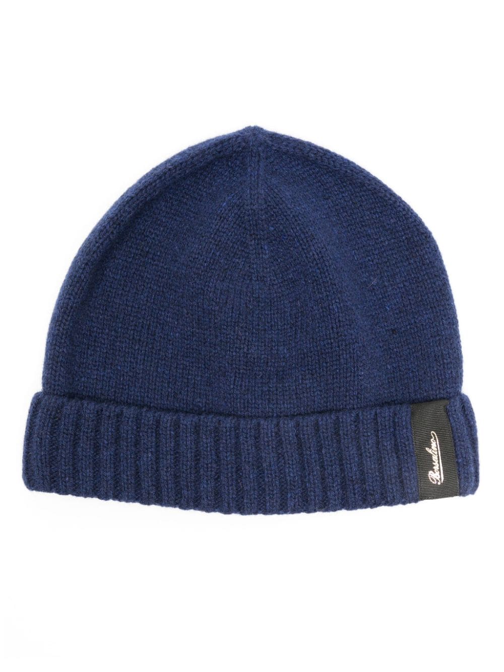 Borsalino Blue Cashmere Beanie Hat image 0