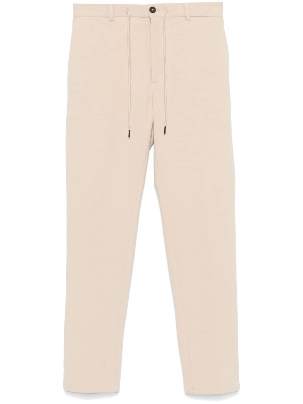 Circolo 1901 Beige Cotton Blend Trousers image 0