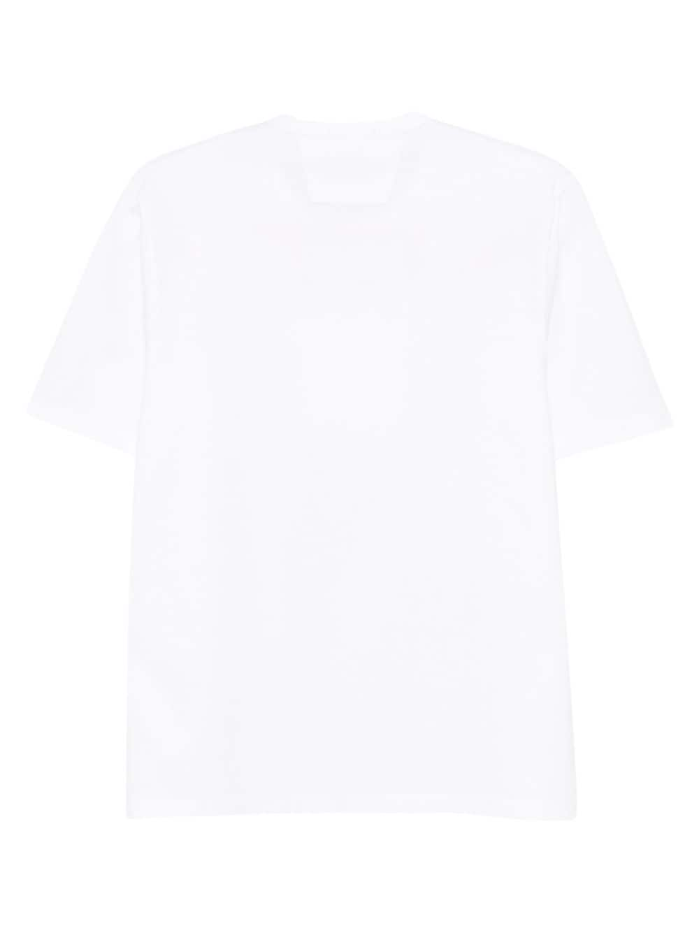 C.P. Company Metropolis White Cotton T-Shirt image 1