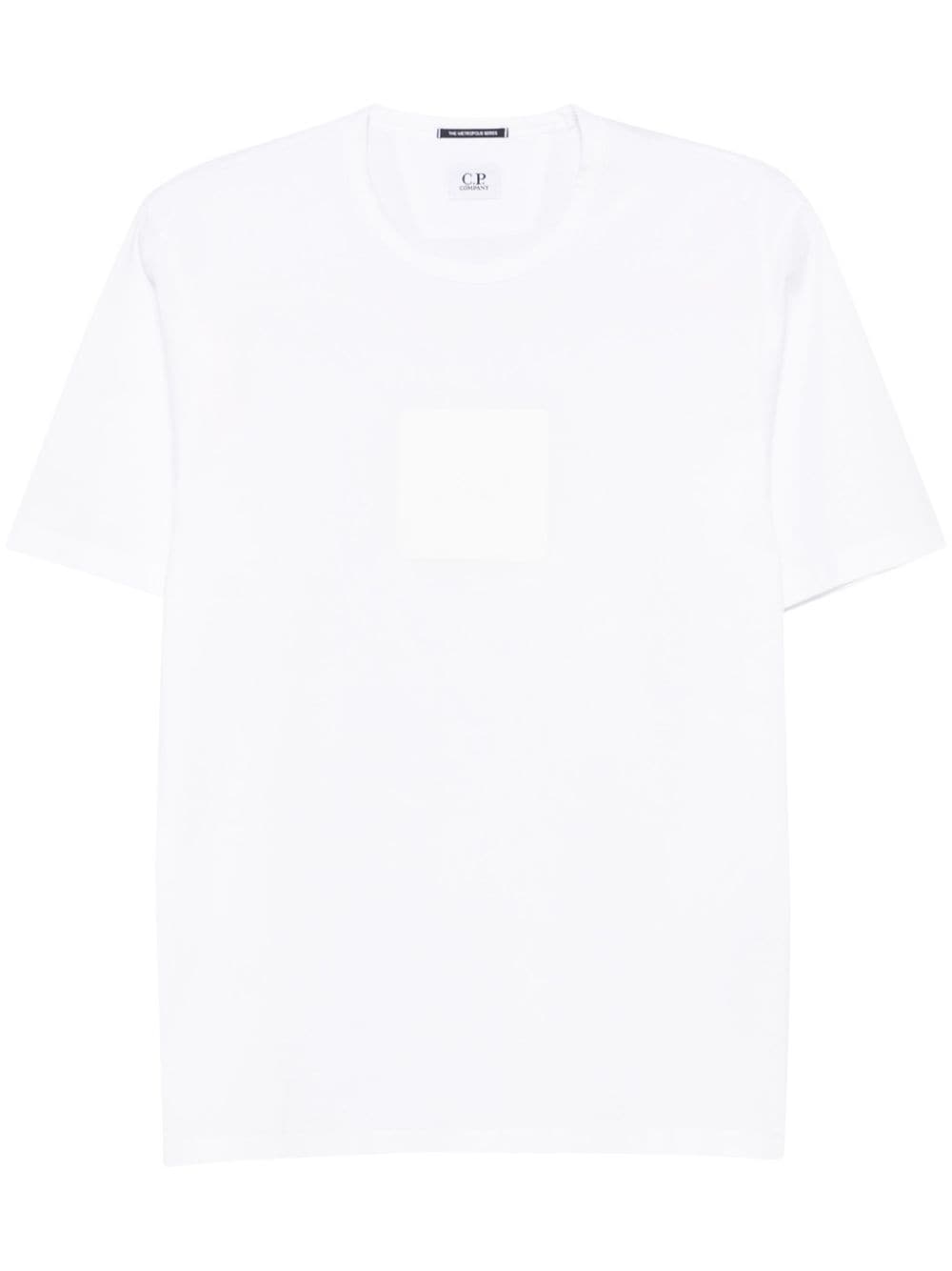 C.P. Company Metropolis White Cotton T-Shirt image 0