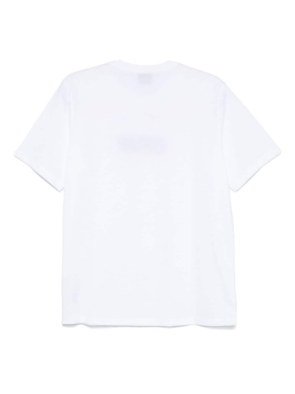 Paul Smith Organic Cotton Crew Neck T-Shirt - White image 1