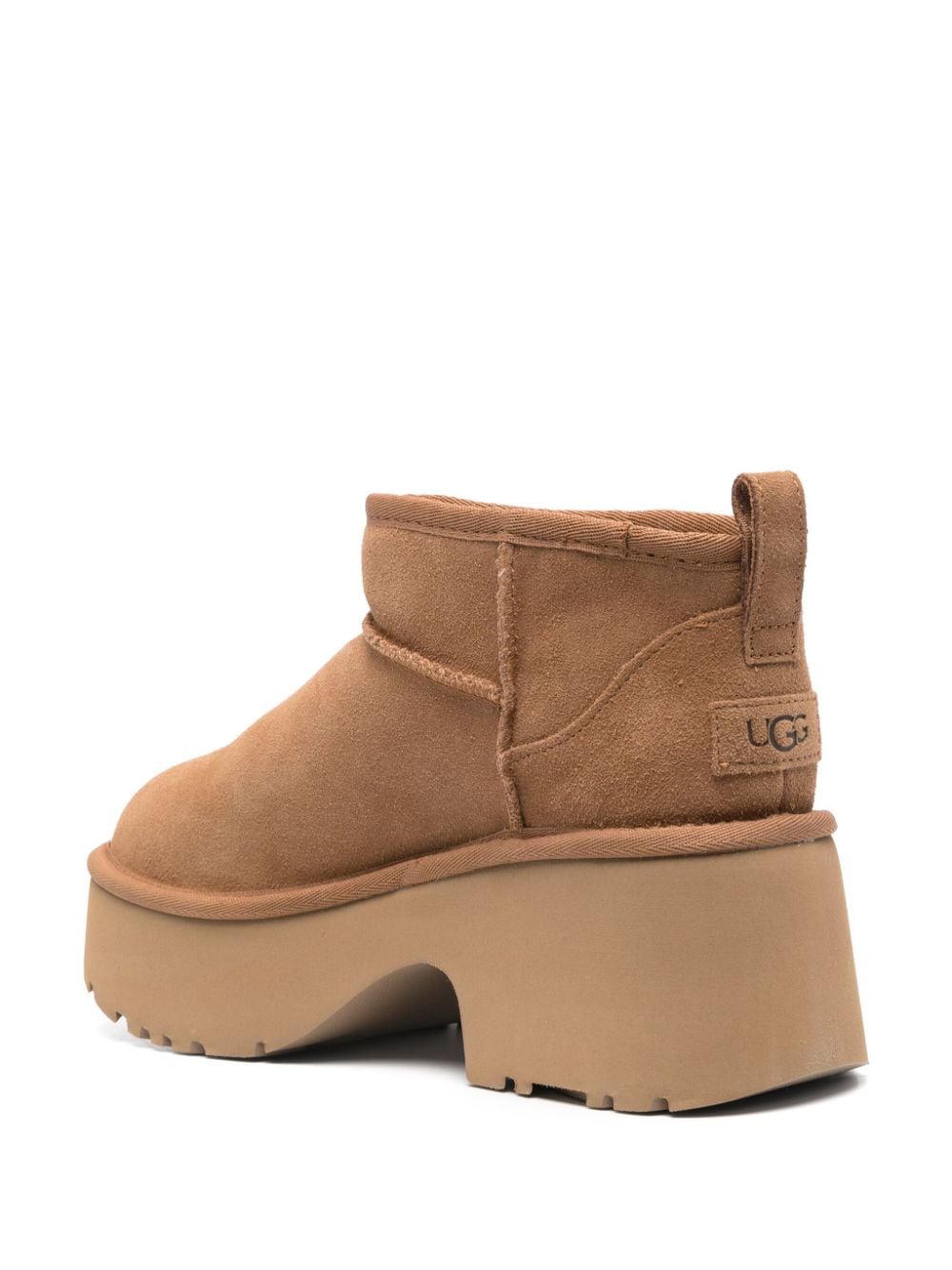 UGG Australia Classic Mini Platform Boots - Beige image 1