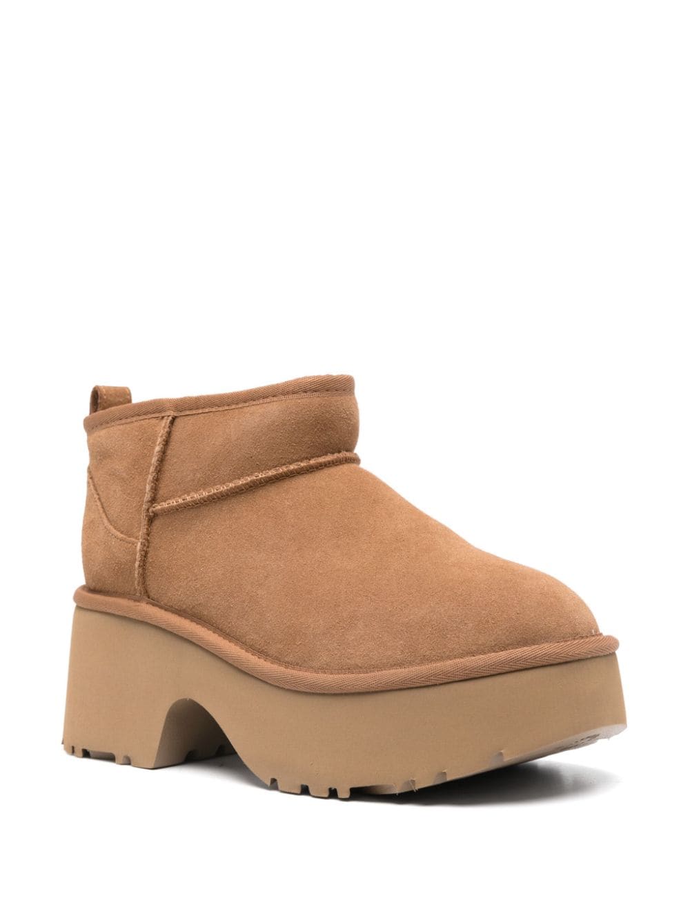 UGG Australia Classic Mini Platform Boots - Beige image 3