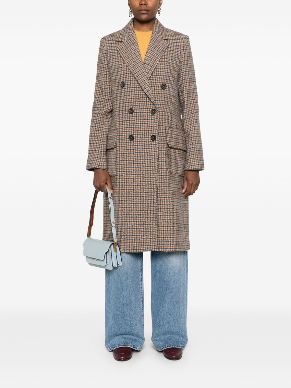 Paul Smith Multicolor Houndstooth Wool Coat image 1