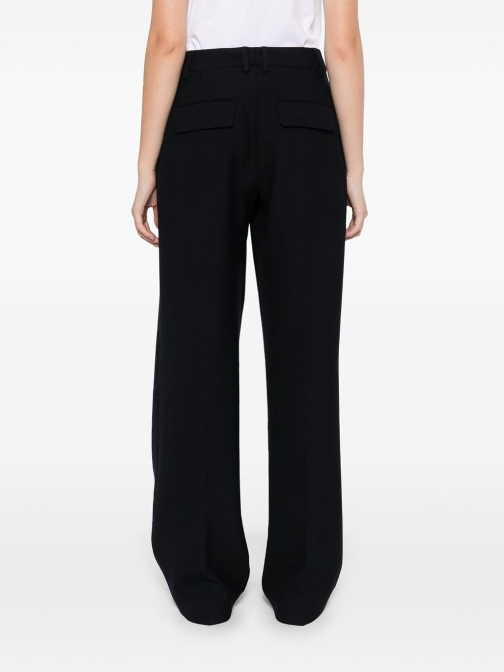 Paul Smith Black Pleated Trousers image 1