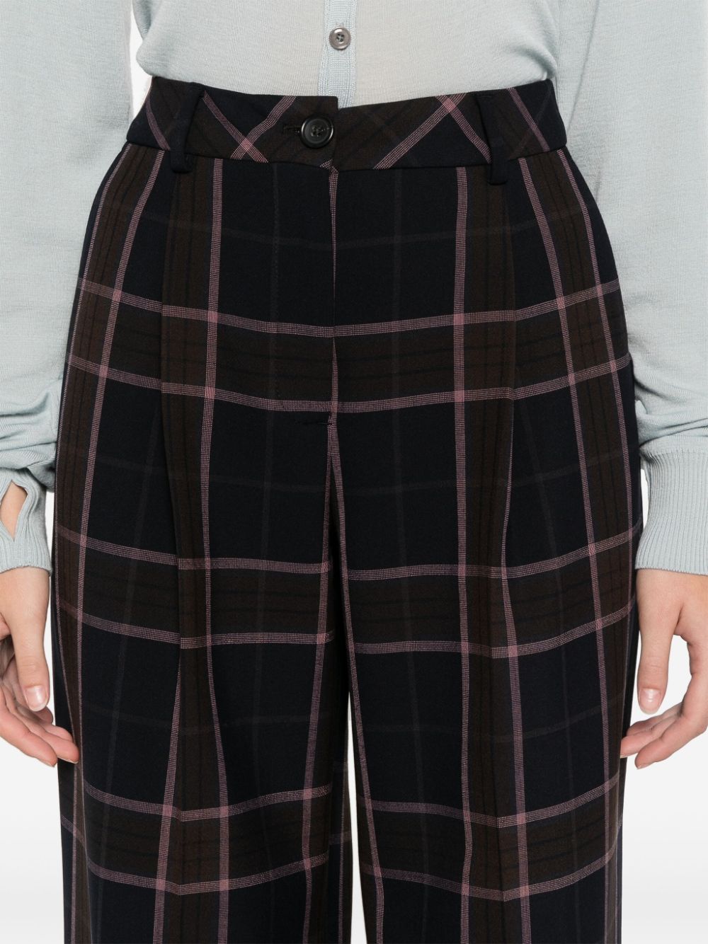 Paul Smith Check Pattern Trousers image 3