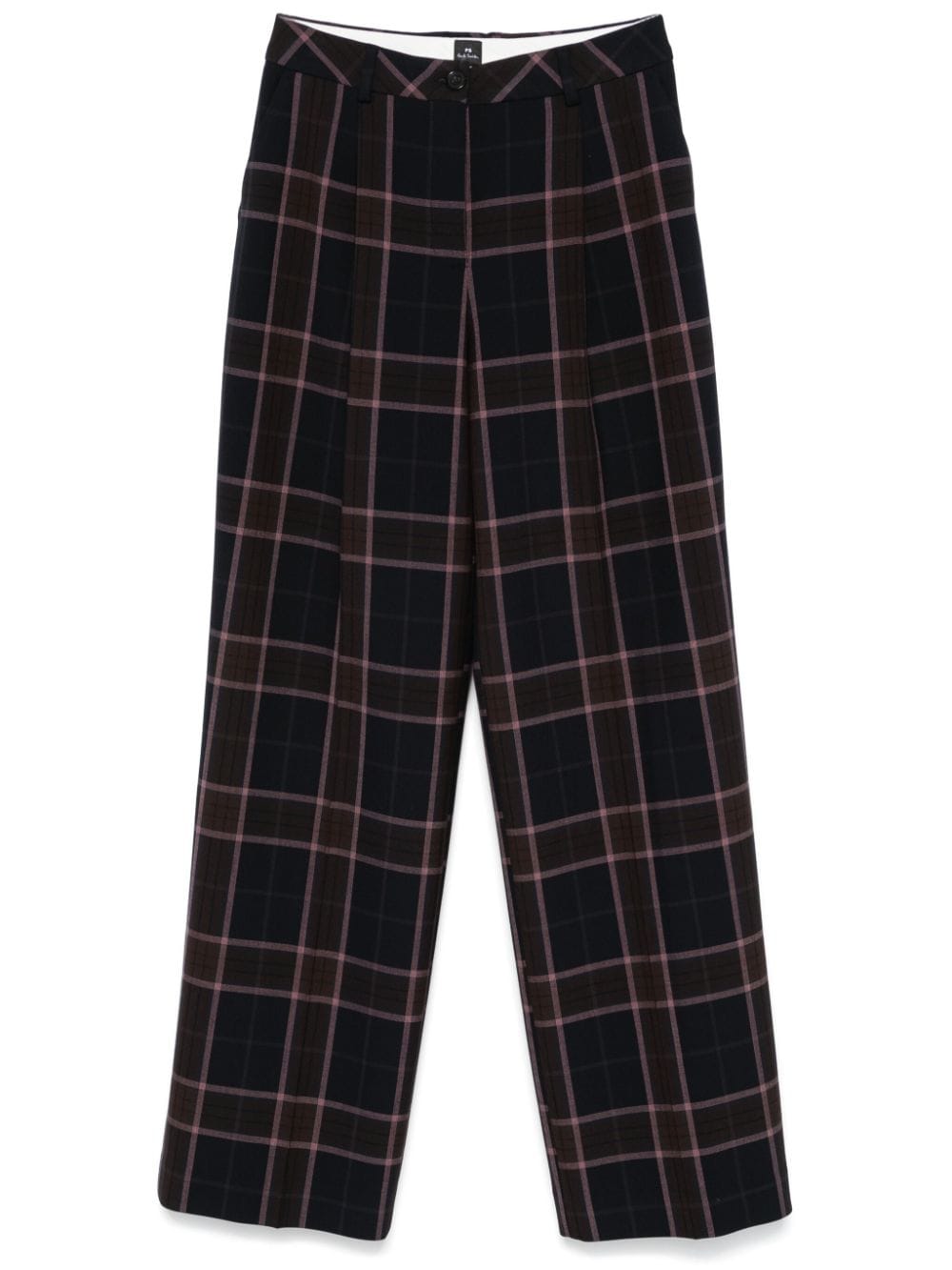 Paul Smith Check Pattern Trousers image 0