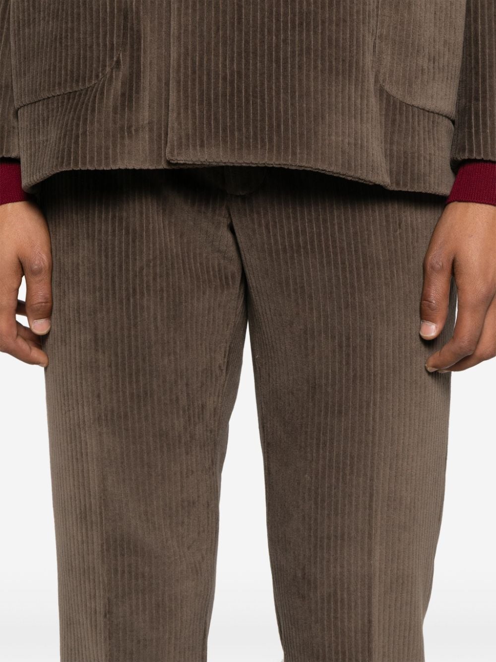 Circolo 1901 Brown Corduroy Trousers image 2