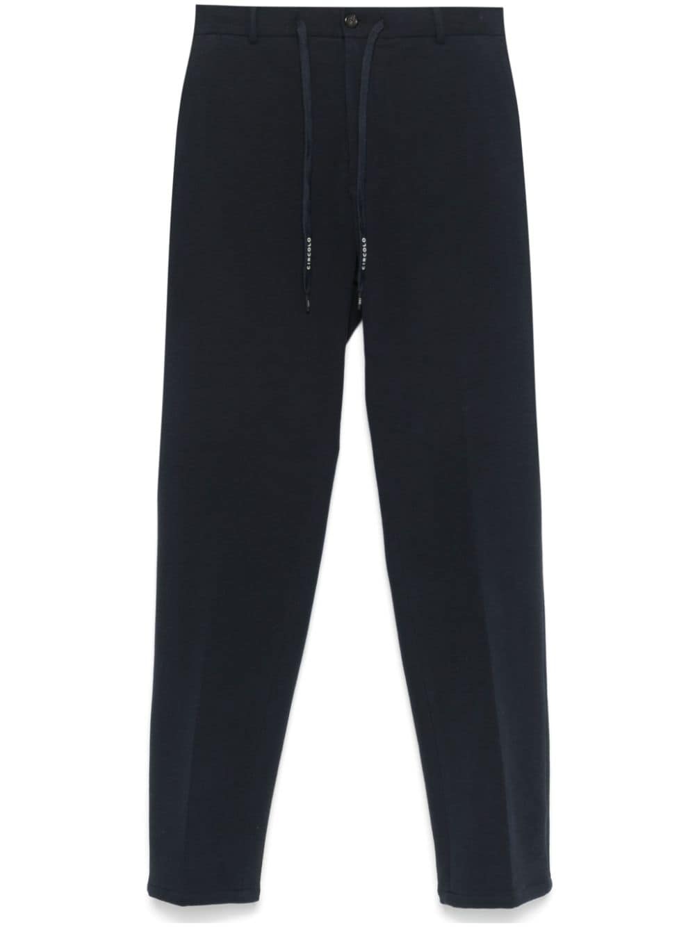 Circolo 1901 Blue Cotton Blend Fleece Trousers image 0