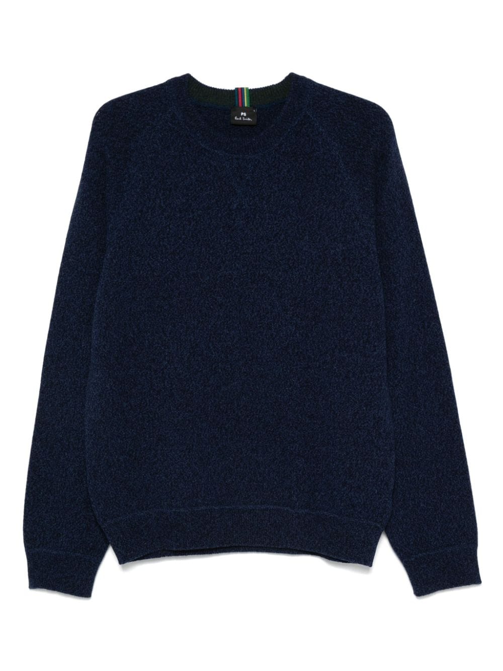 Paul Smith Blue Merino Wool Crew Neck Sweater image 0