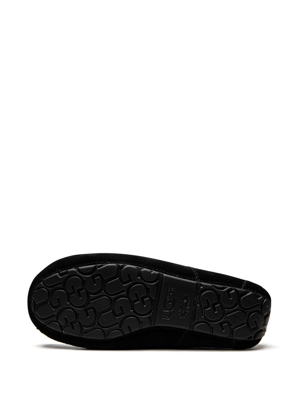 UGG Australia Women's Classic Flat Shoes - Black Suede image 1