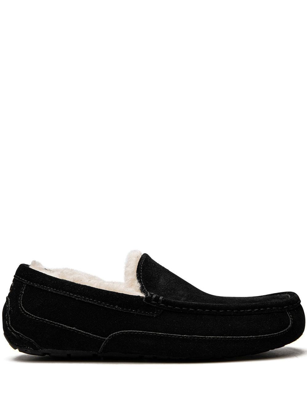 UGG Australia Women's Classic Flat Shoes - Black Suede image 0