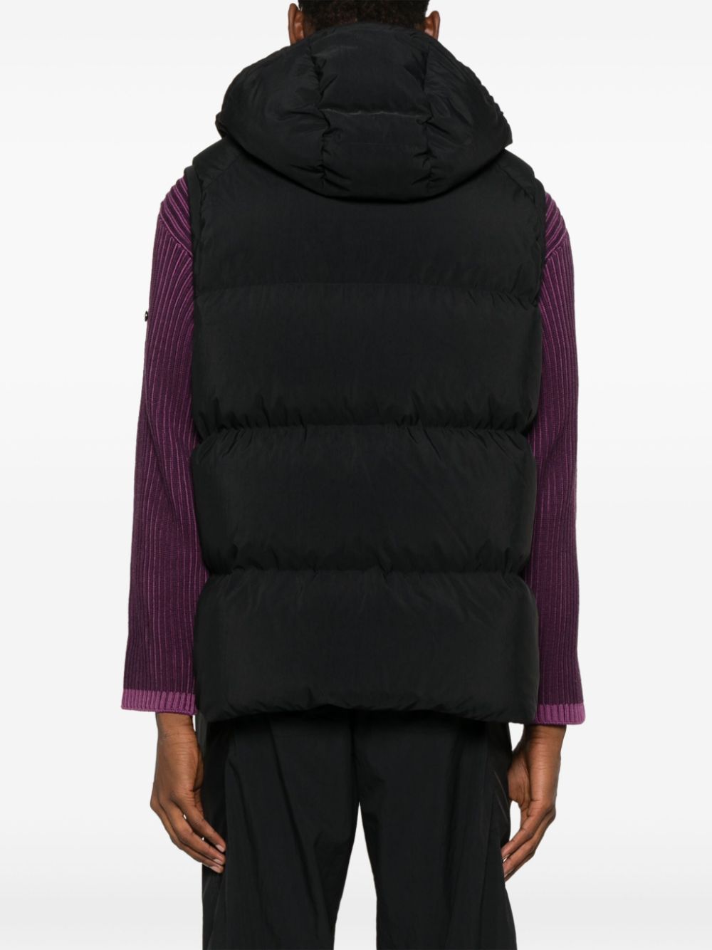 Y-3 Black Recycled Polyamide Down Jacket image 3