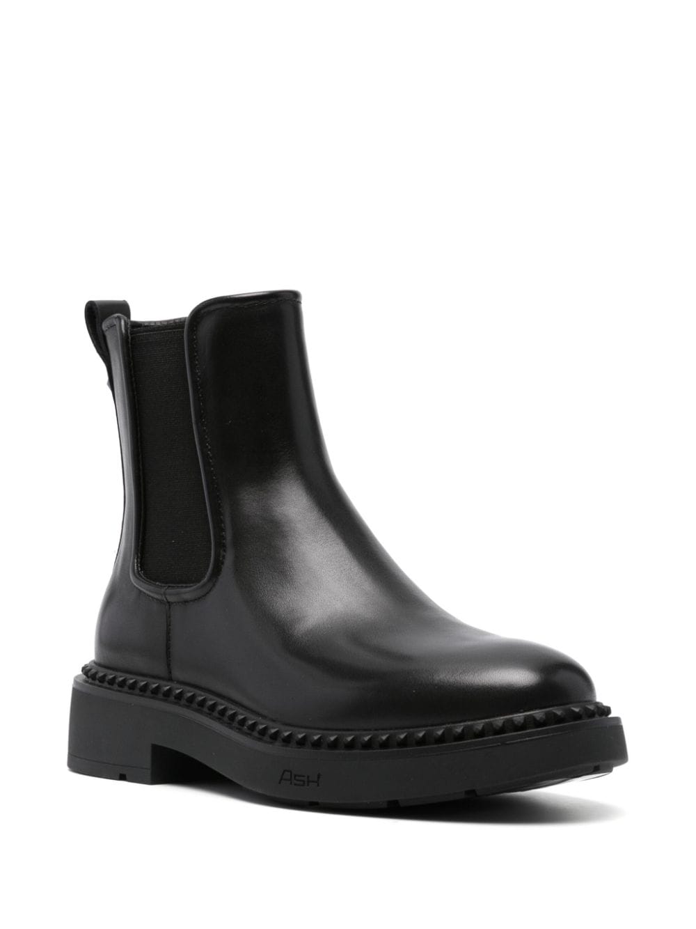 ASH Black Leather Boots image 1