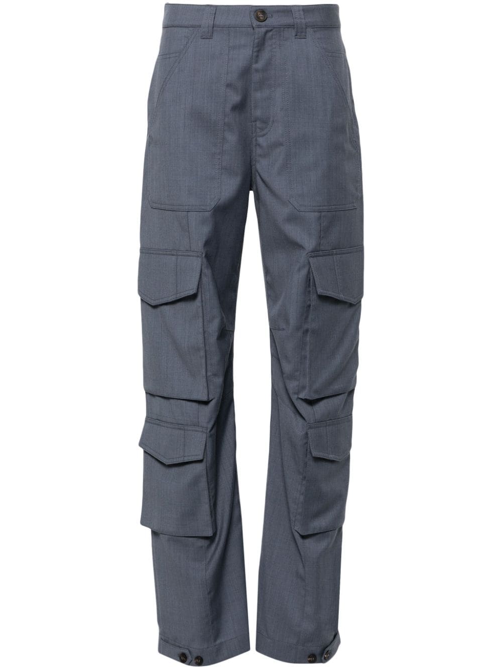 Golden Goose Grey Cargo Trousers image 0