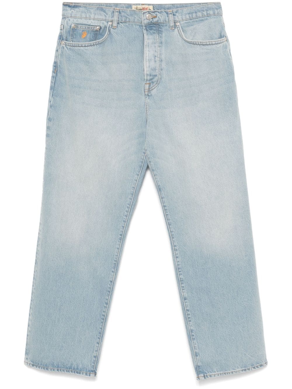 Stussy Clear Blue Washed Denim Jeans image 0