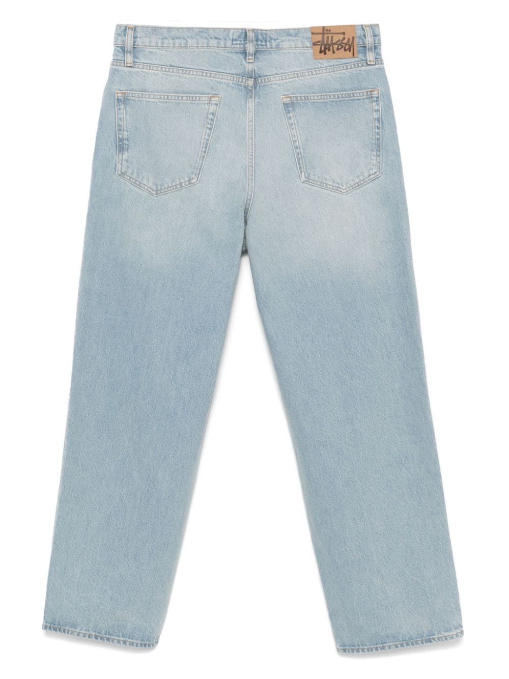 Stussy Clear Blue Washed Denim Jeans image 1