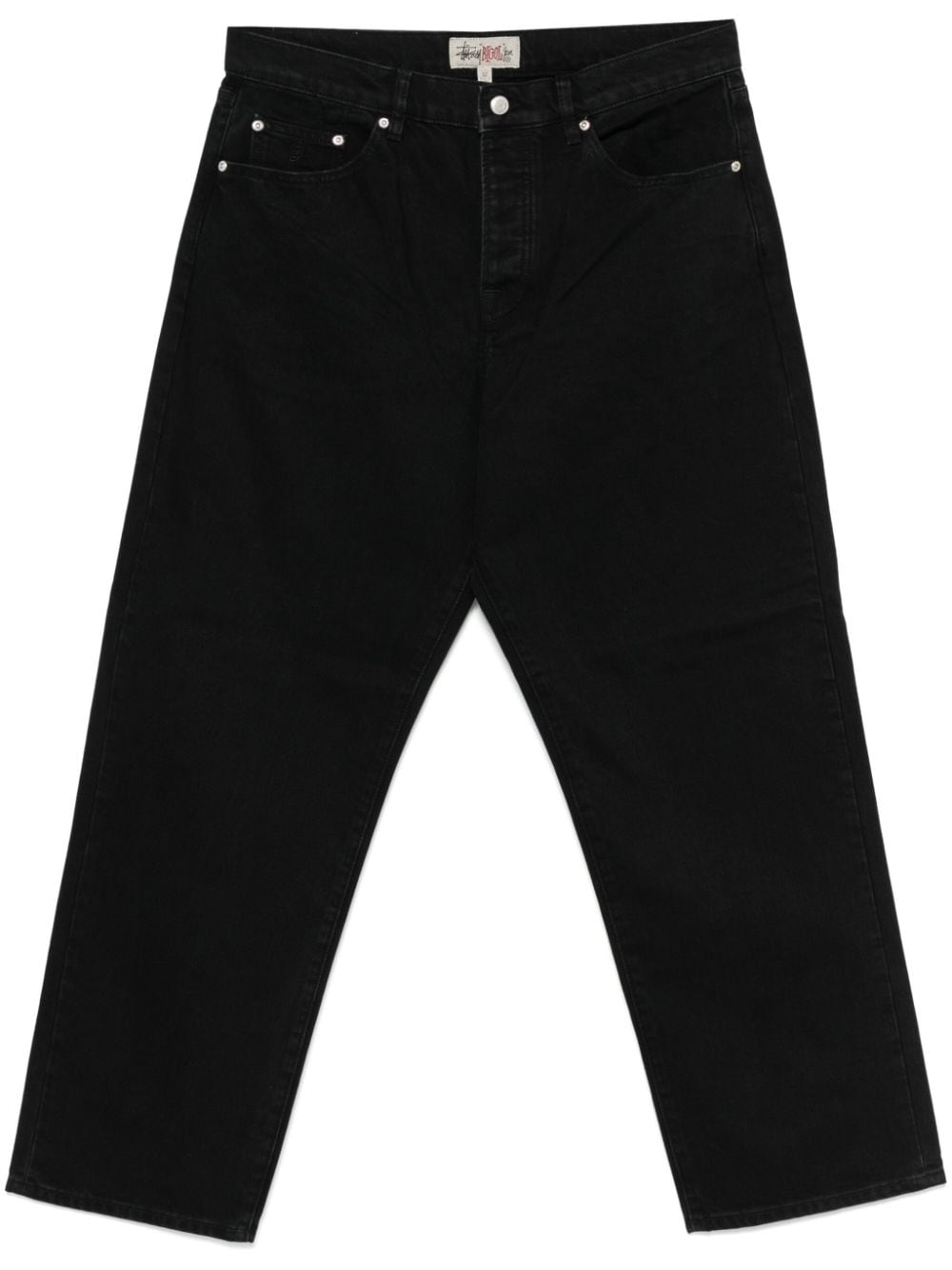 Stussy Black Denim Jeans for Men and Women image 0