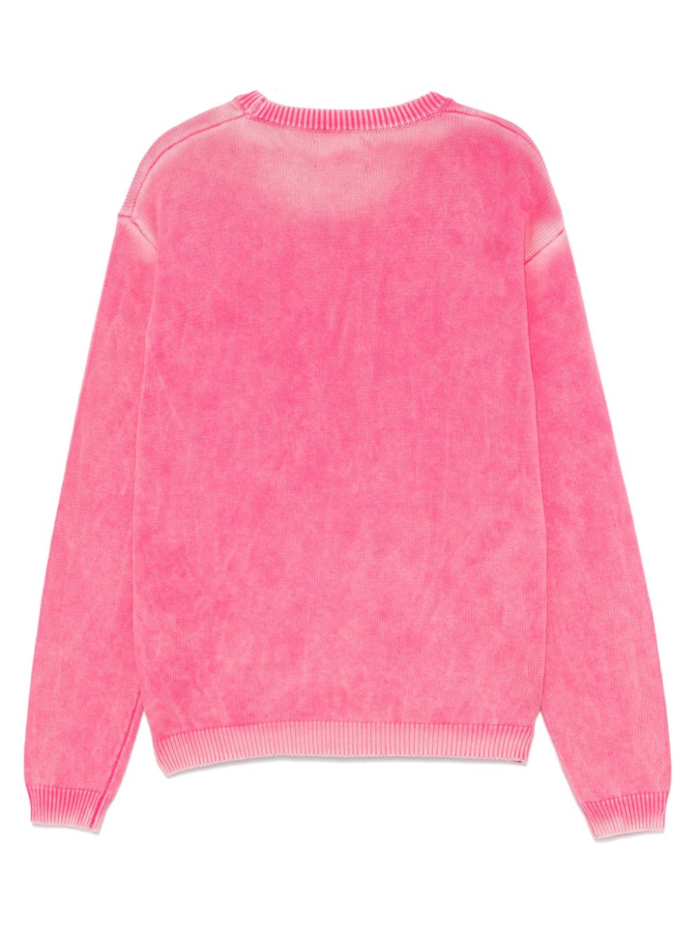 Stussy Pink Cotton Crewneck Sweater image 1