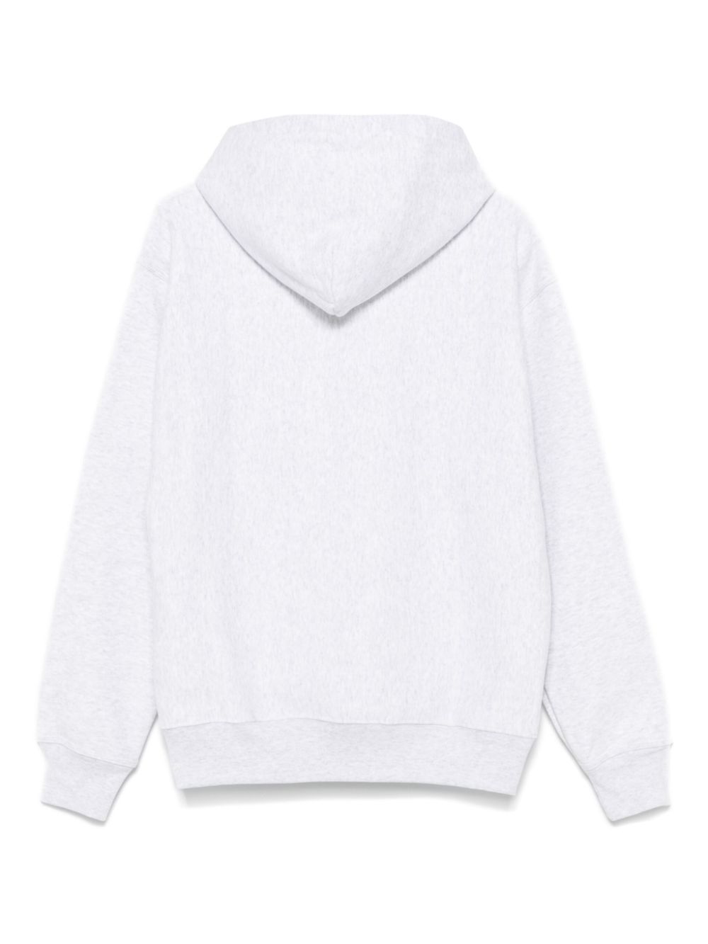 Stussy Grey Cotton Blend Drawstring Hoodie image 1