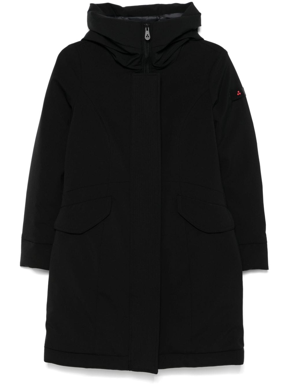 Peuterey Black Down-Filled Windproof Coat image 0