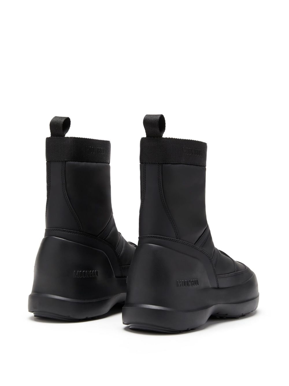 SLEEKEO Moon Boot Capsule Black Boots image 3