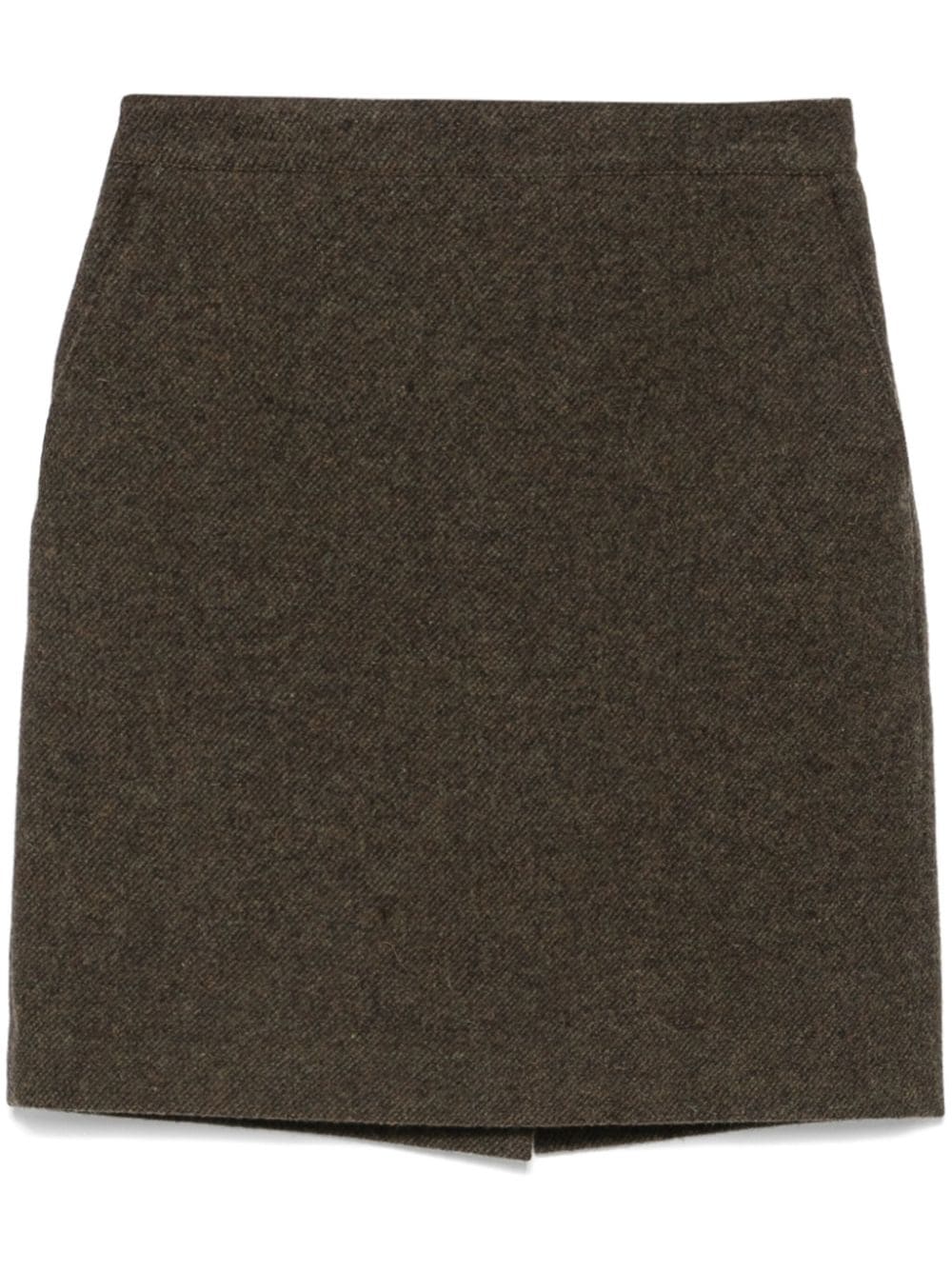 DUNST Brown A-Line Skirt image 0