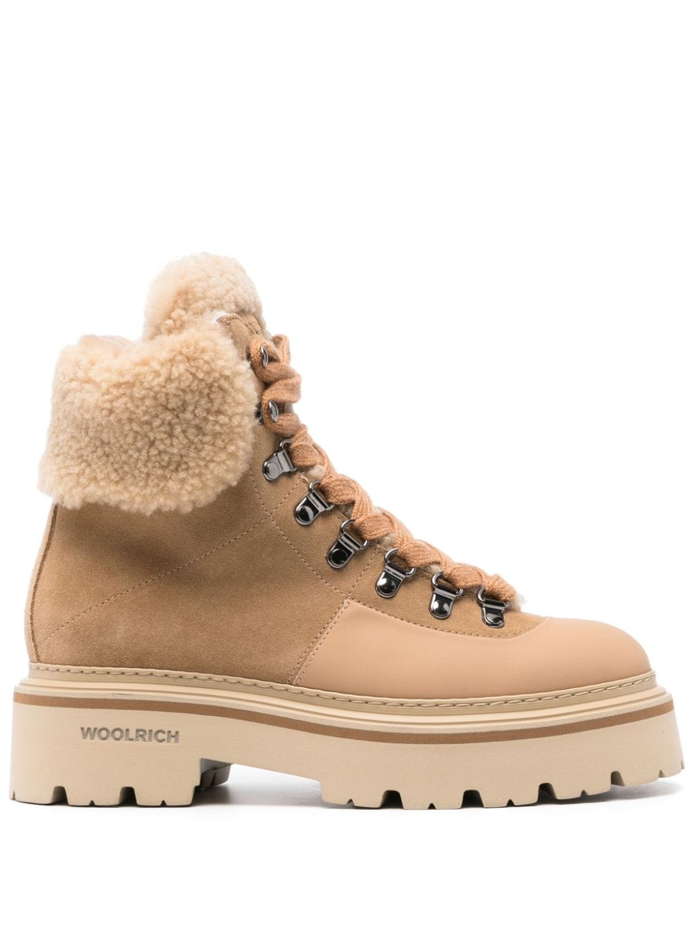 Woolrich Suede Ankle Boots - Beige image 0