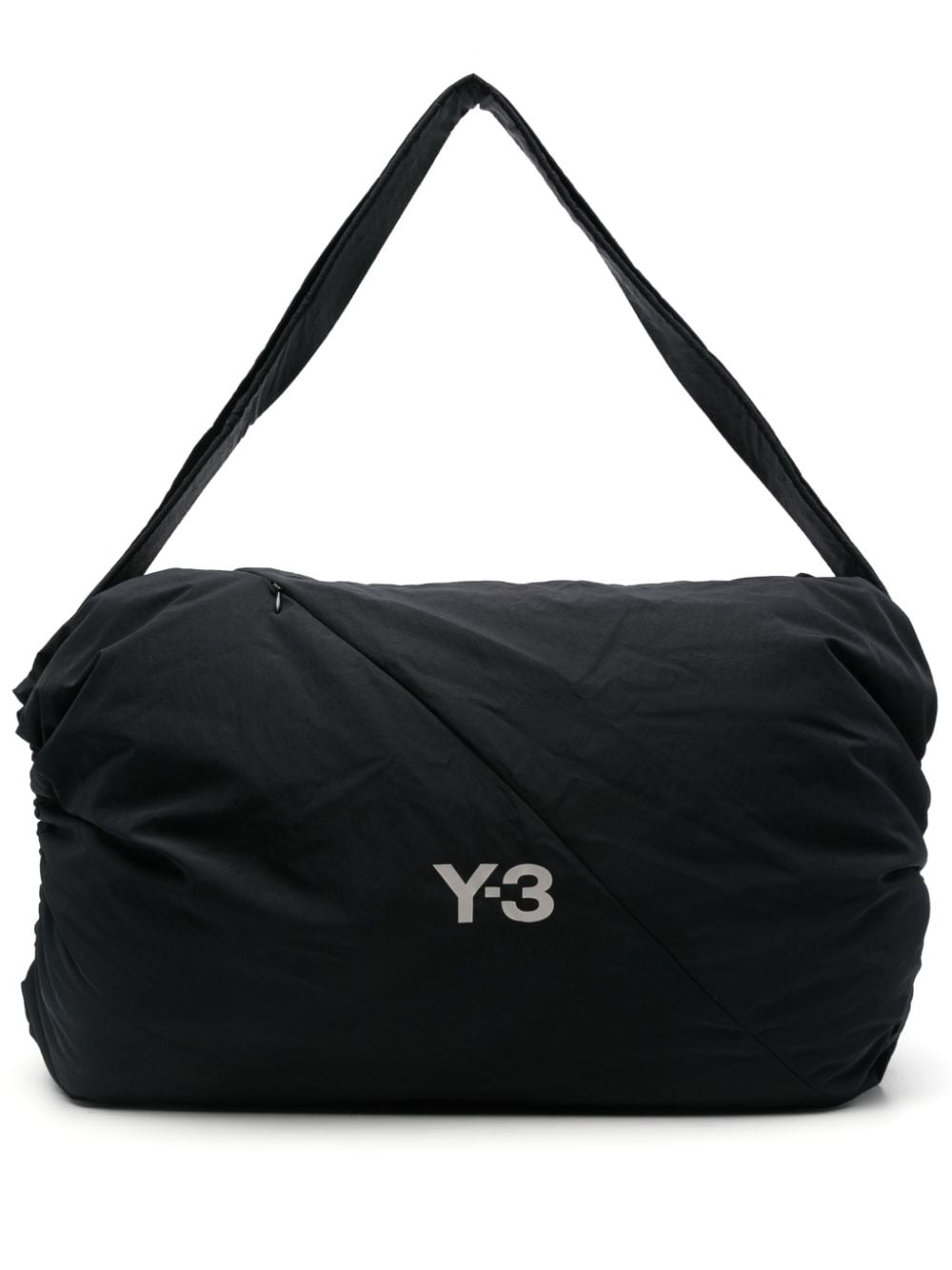 Y-3 Recycled Polyamide Logo Print Tote Bag - Black image 0