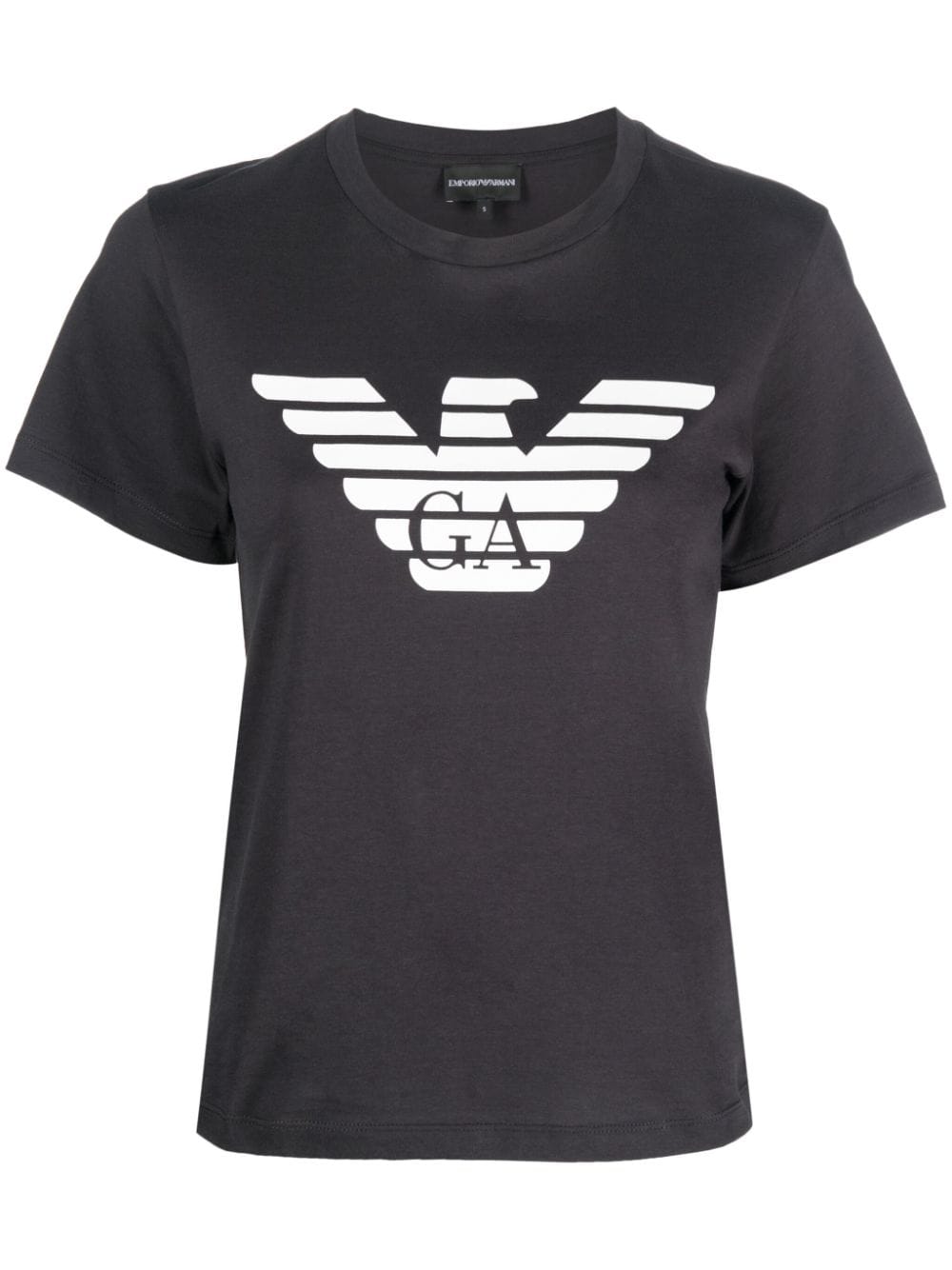 Emporio Armani Men's Blue Logo T-Shirt image 0