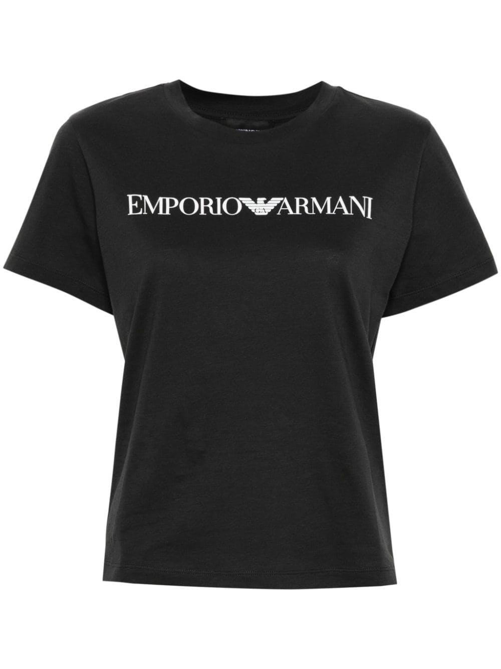 Emporio Armani Men's Blue Cotton T-Shirt image 0